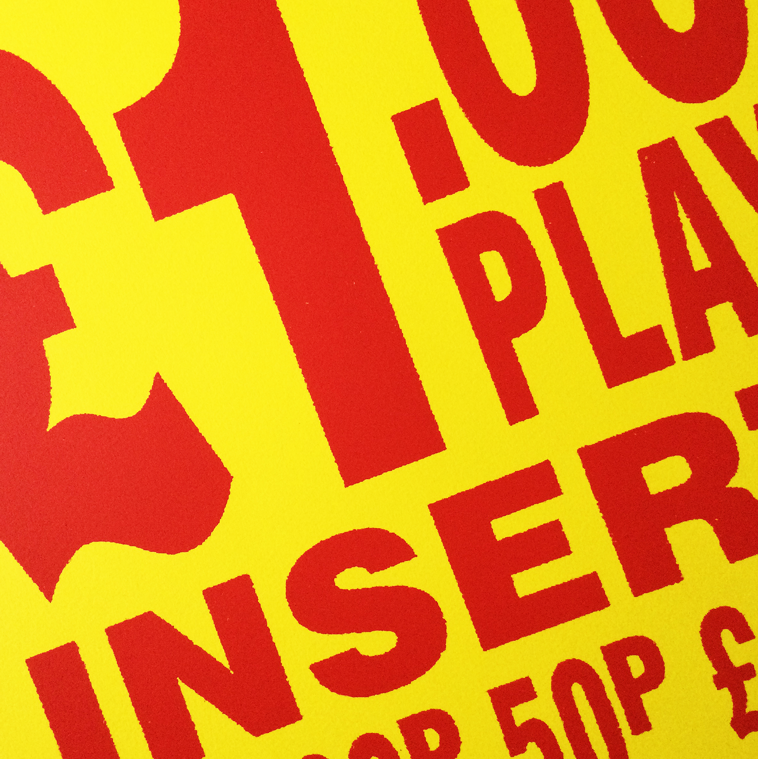 Screen print poster